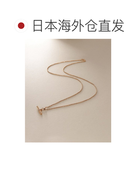 日本直邮COCOSHNIK 女士 K10YG钻石 曼陀罗吊坠项链 45cm可调 405