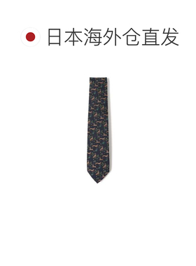 日本直邮TUDOR ROSES 男士 真丝猫咪图案领带 215【付后1h可退】