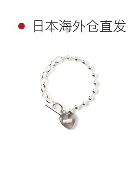 日本直邮BEAMS HEART 女士 心形吊饰手链 4342061【付后1h可退】