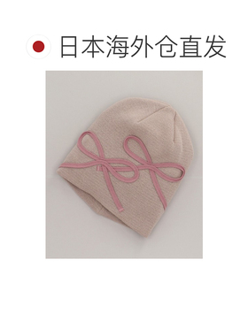 日本直邮CA4LA 女装 单层针织 修身贝雷帽 绸带刺【付后1h可退】