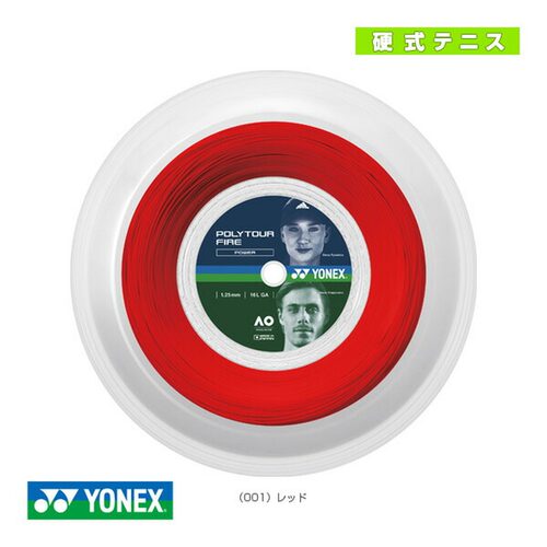 日本直邮YONEX尤尼克斯 网球线卷等 POLYTOUR FIRE200m 卷PTF120R - 图0