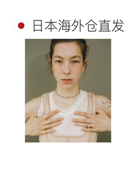 日本直邮decor 女士 摩登细链项链 黑色绳链配珍珠/烟水晶银饰 UR