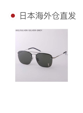日本直邮SAINT LAURENT 太阳镜 SL 309 M 双梁 005 黑黑黑