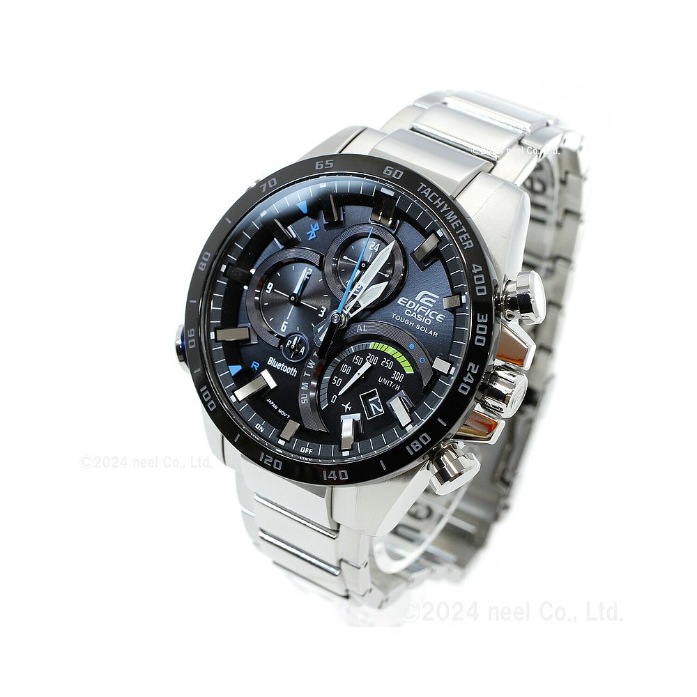 日本直邮卡西欧 EDIFICE 蓝牙太阳能男士手表TIME TRAVELLERTough - 图0