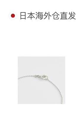 日本直邮日潮 agete 阿卡朵纯银十字架钻石手链