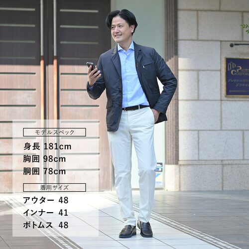 日本直邮INCOTEX Royal Batavia 男士奇诺裤 39型 弹力斜纹布 米 - 图0