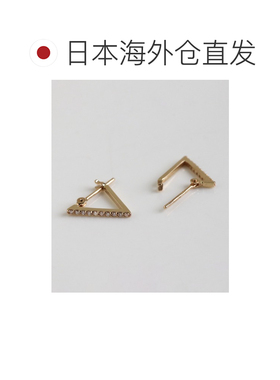 日本直邮cui-cui 男女同款 K10黄金 闪耀小钻 斯【付后1h可退】