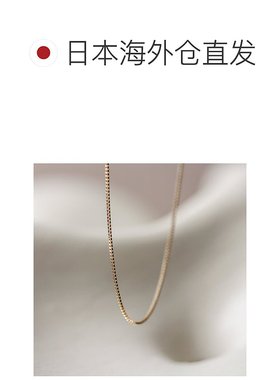 1h可退 日本直邮cui-cui K10YG黄金意大利式项链 40cm 日本进口黄