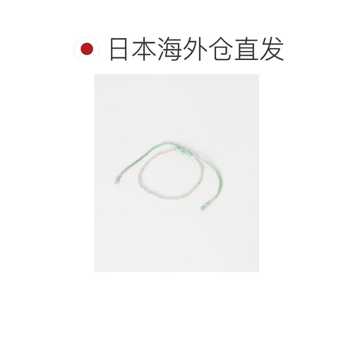1h可退 日本直邮URBAN RESEARCH DOORS 女士 彩色亚麻绳金属珠手 - 图1