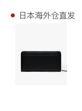 日本直邮LACOSTE 金属鳄鱼Logo拉链长款钱包 【付后1h可退】