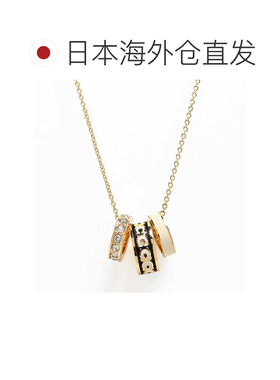 日本直邮Coach 经典 C 标志三环项链女士款透明金 黑色 白色40810