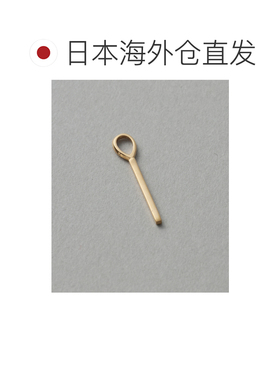 日本直邮Lilas 女士 K18黄金细条形吊饰 26115202403070