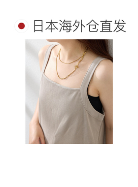 日本直邮PAPILLONNER 女士 不锈钢链条组合项链 CLZ1061711A0004