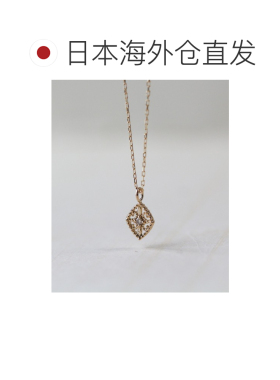 日本直邮cui-cui K10YG 钻石项链 783051149 【付后1h可退】