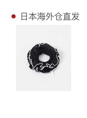 日本直邮heyep 女士 真丝双色荷叶边发圈 CR26410【付后1h可退】