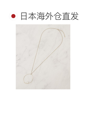 日本直邮grove 金属大环仿珍珠项链