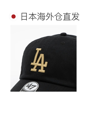 日本直邮NEW ERA 道奇队LA棒球帽RGW12GWS帽子黑色金色棉质柔软