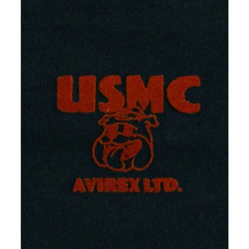 日本直邮AVIREX USMC斗牛犬短袖T恤 标志 军事风 男士品牌 推荐 - 图3