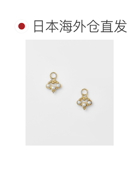 日本直邮agete 阿卡朵 女士 淡水珍珠耳饰吊坠 10【付后1h可退】