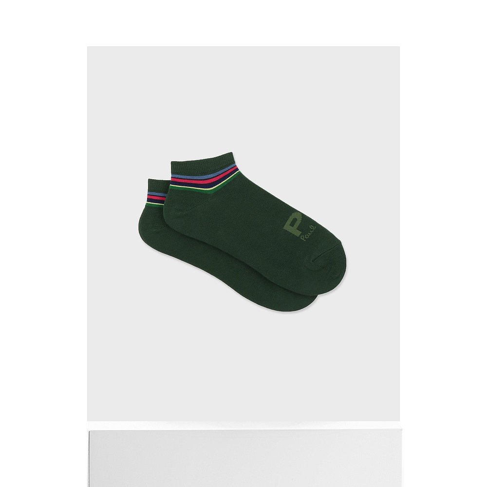 1h可退 日本直邮Paul Smith 男装 PS Logo短袜 运动条纹设计 舒适 - 图3