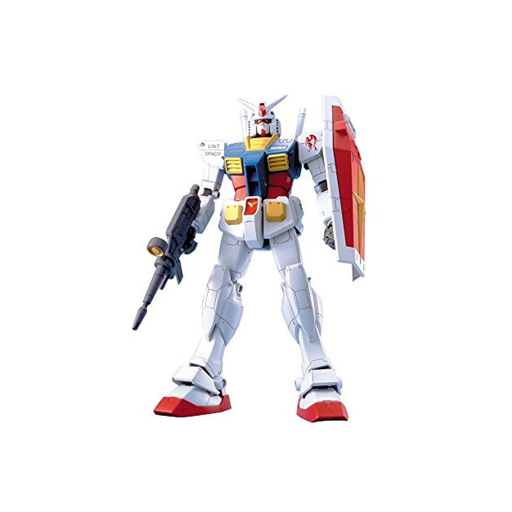 Bandai万代模型MG1/100 RX-78-2高达机动战士高达手手办-图0