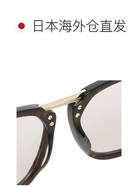 日本直邮古驰太阳镜眼镜男士 56 号黄棕色 GUCCI GG0842S 004