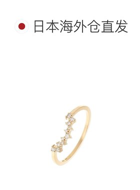 日潮跑腿COCOSHNIK 钻石光芒 U 形戒指 10