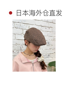 日本直邮W closet 女士 豹纹猎装帽 贝雷帽设计 W【付后1h可退】
