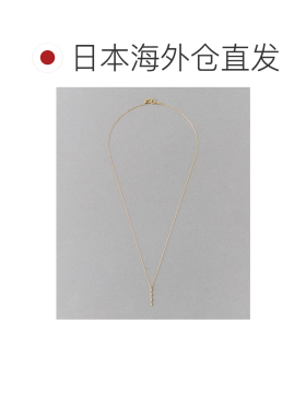1h可退 日本直邮ete 女士 K18黄金钻石项链 261153吊坠