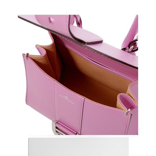 日本直邮DELVAUX 德尔沃 BRILLANT MINI S BOX CALF 迷你手提肩背 - 图3