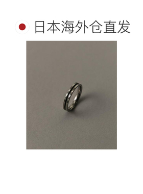 日本直邮官方授权 SMELLY 不锈钢黑色线条戒指
