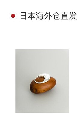 1h可退 日本直邮SMELLY so' 女士扁平椭圆银戒 SM432KF010戒指