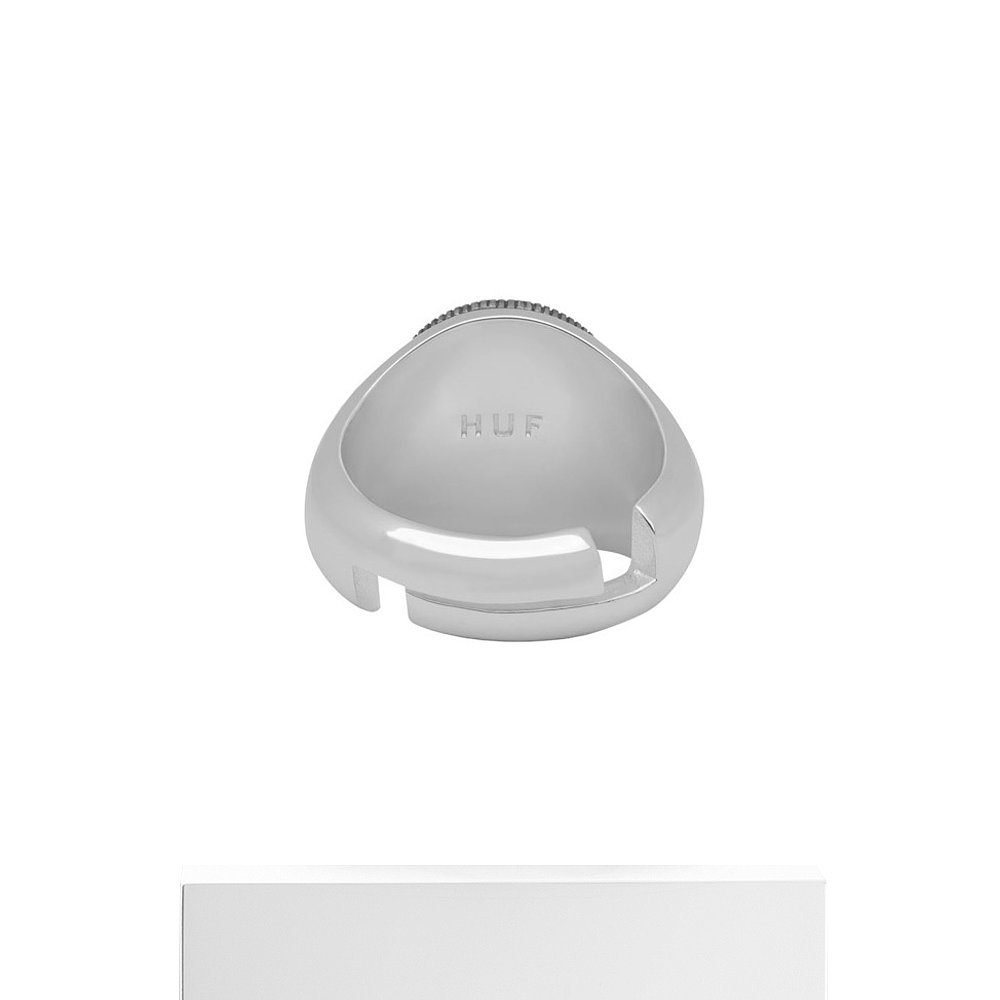 日本直邮HUF男女同款REGIONAL RING SILVER指环纪念版设计纽约-图3