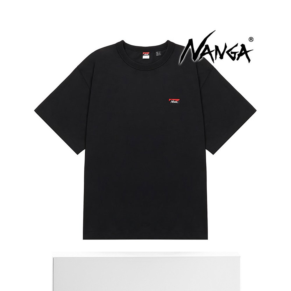 自营｜ NANGA  Eco Hybrid Box 刺绣 T恤 NW2411-1G804-A S短袖 - 图1