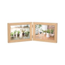 (JAPAN DIRECT MAIL) HAKUBA WOODEN PHOTO FRAME Double-sided vertical natural color 2L Dimensions FWTR3-NT2L2Y
