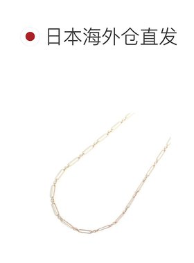 1h可退 日本直邮cui-cui黄金35cm扭转椭圆链项链782680cuicui