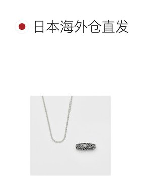 日本直邮日潮 agete 阿卡朵925银镂空雕花吊饰项链吊坠