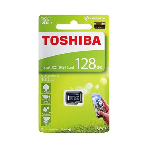 【日本直邮】toshiba东芝电脑周边microSDXC 128GB 100MB/s 存储 - 图0