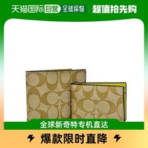 (Japan Direct Mail) Coach Gucci 3IN L Wallet 11 Mens Wallet Card Its Color Folio Canvas