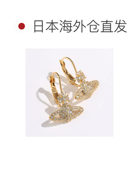 日本直邮Vivienne Westwood 薇薇安威斯特伍德耳环GRACE BAS RELI