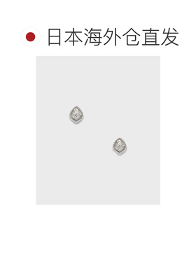 日本直邮agete 阿卡朵 女士 925银质浮雕植物图案【付后1h可退】