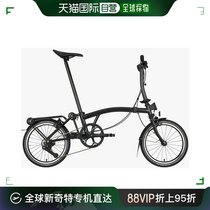 Japan direct mail Brompton small cloth male and female with the same portable bike metal black folded variable speed alloy