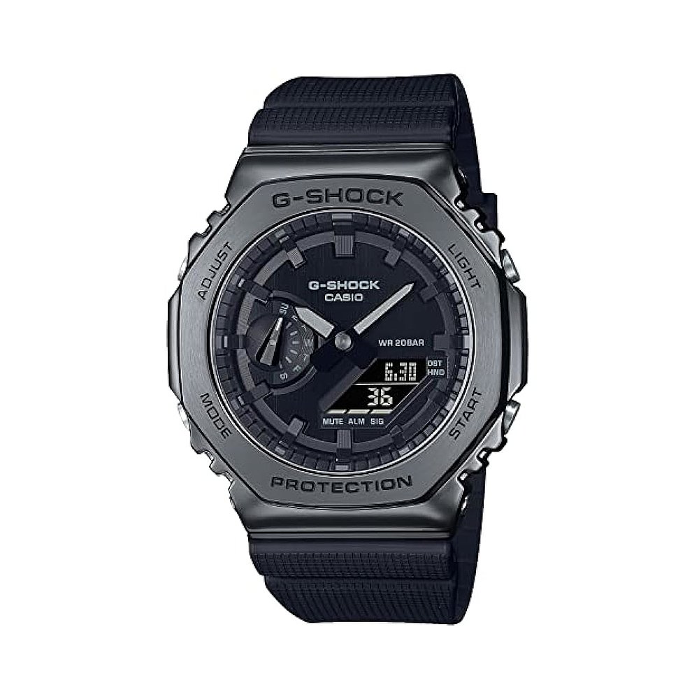 【日本直邮】G Shock卡西欧 手表男士时尚炫酷八角形边GM-2100BB- - 图0