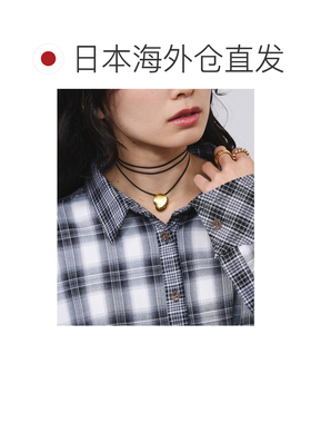 1h可退 日本直邮SOAC 女士水滴造型长款绳链项链 六角细节设计 21