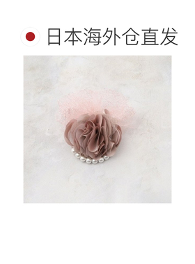 日本直邮grove 手套 花朵雪纺珍珠胸花 可应对入园入学典礼