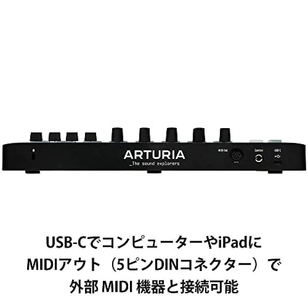 【日本直邮】Arturia MIDI键盘控制器  ARTURIA MINILAB 3 BK - 图2