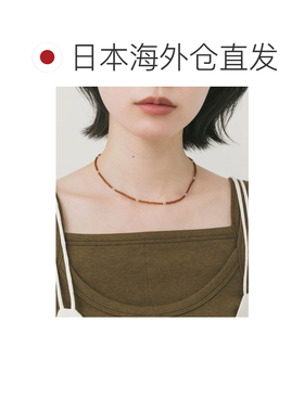 日本直邮SMELLY 女士 不锈钢彩色块状珠链项链 SM263302241009