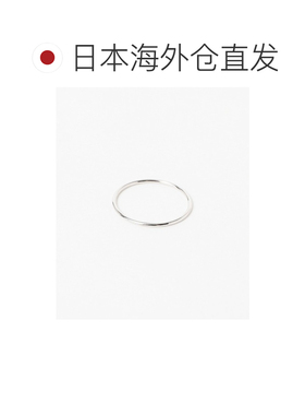 日本直邮Ray BEAMS 女士 925银细圈双环戒指套装 【付后1h可退】