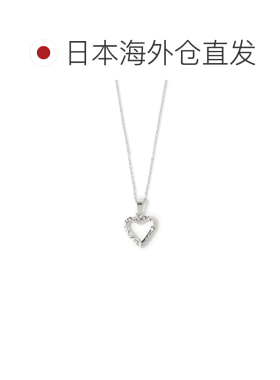 Ray BEAMS 女士 不锈钢心形吊坠项链 61442102847 【付后1h可退】