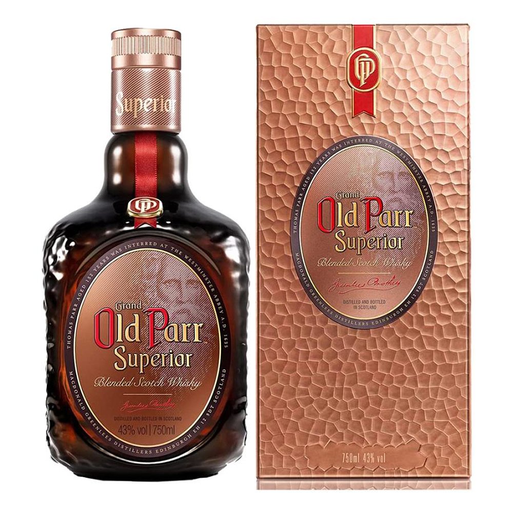 日本直邮欧伯Old Parr 尊享老伯威调配型苏格兰威士忌  43度750ml - 图2